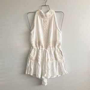 SALE!! Raga Sorrento Embroidered Romper